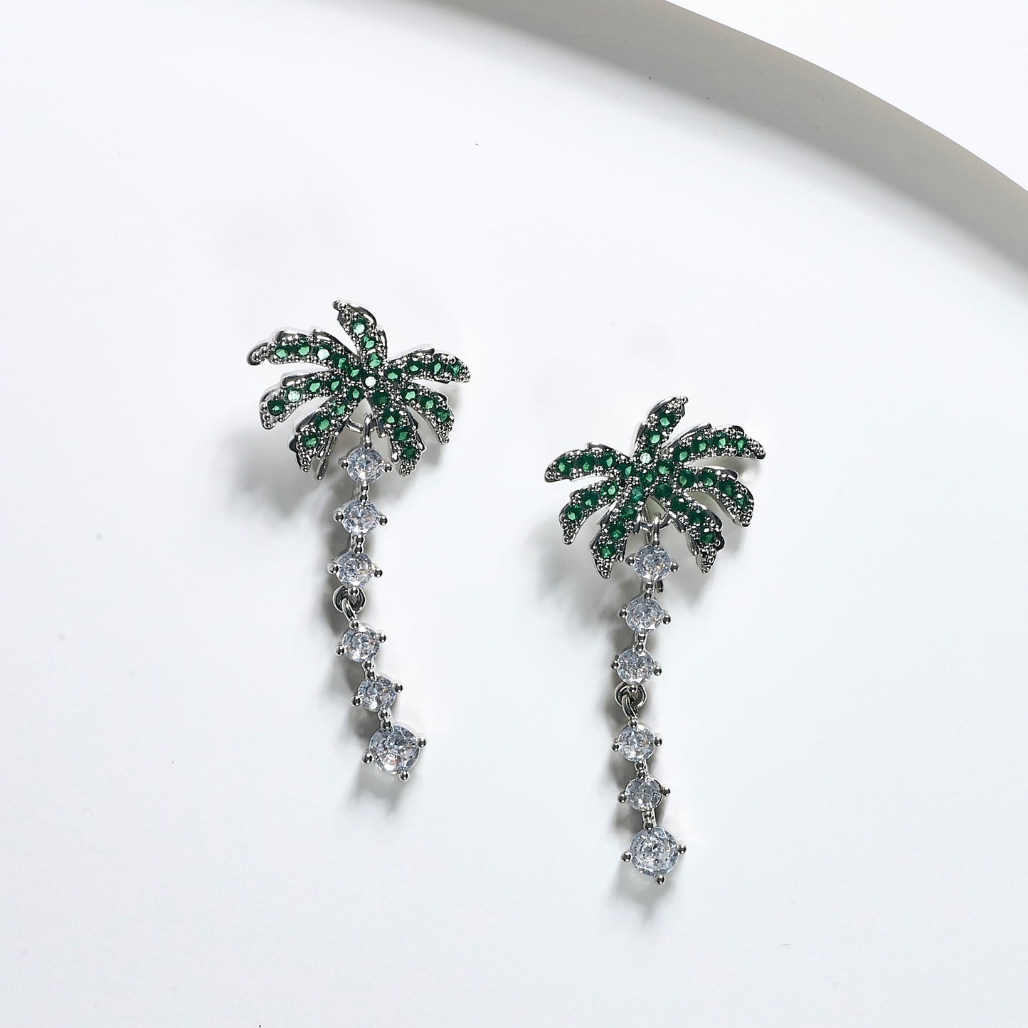 Aretes palmeras