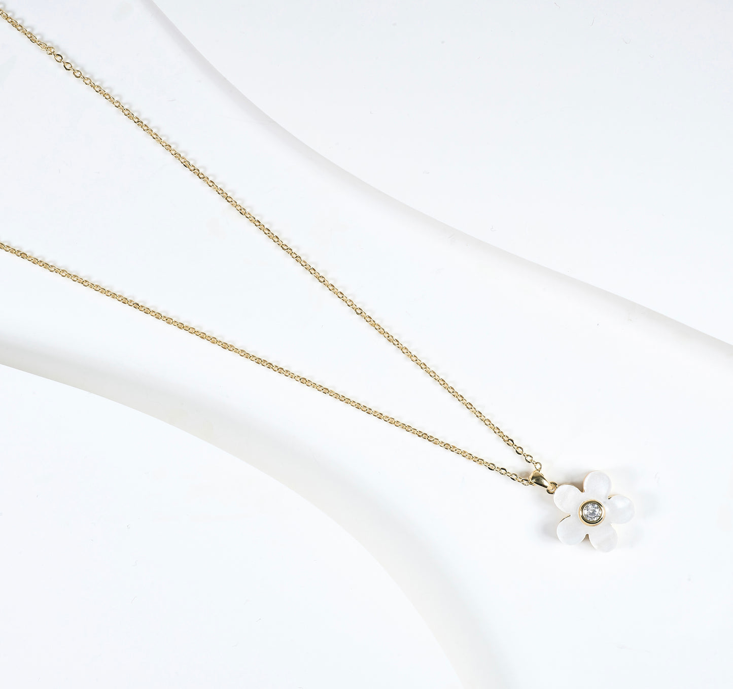 Collar dije de flor