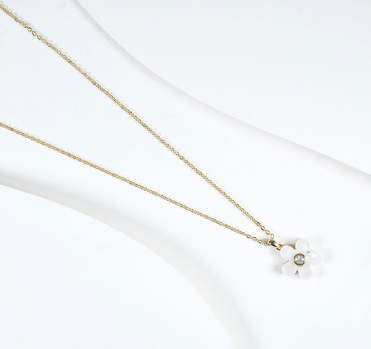 Collar dije de flor