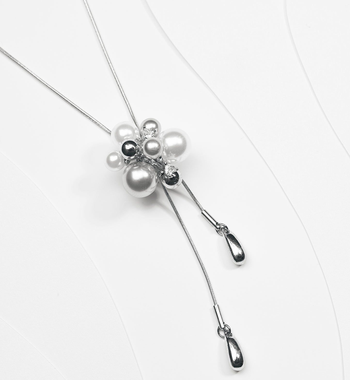 Collar perlas ajustable