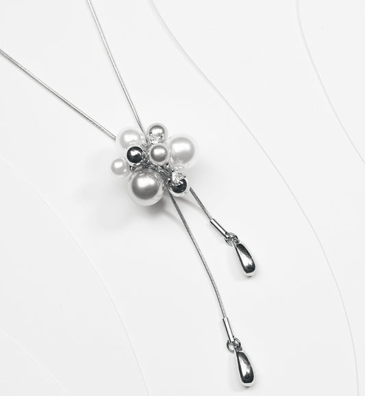 Collar perlas ajustable