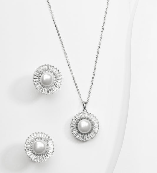 Set de collar y aretes