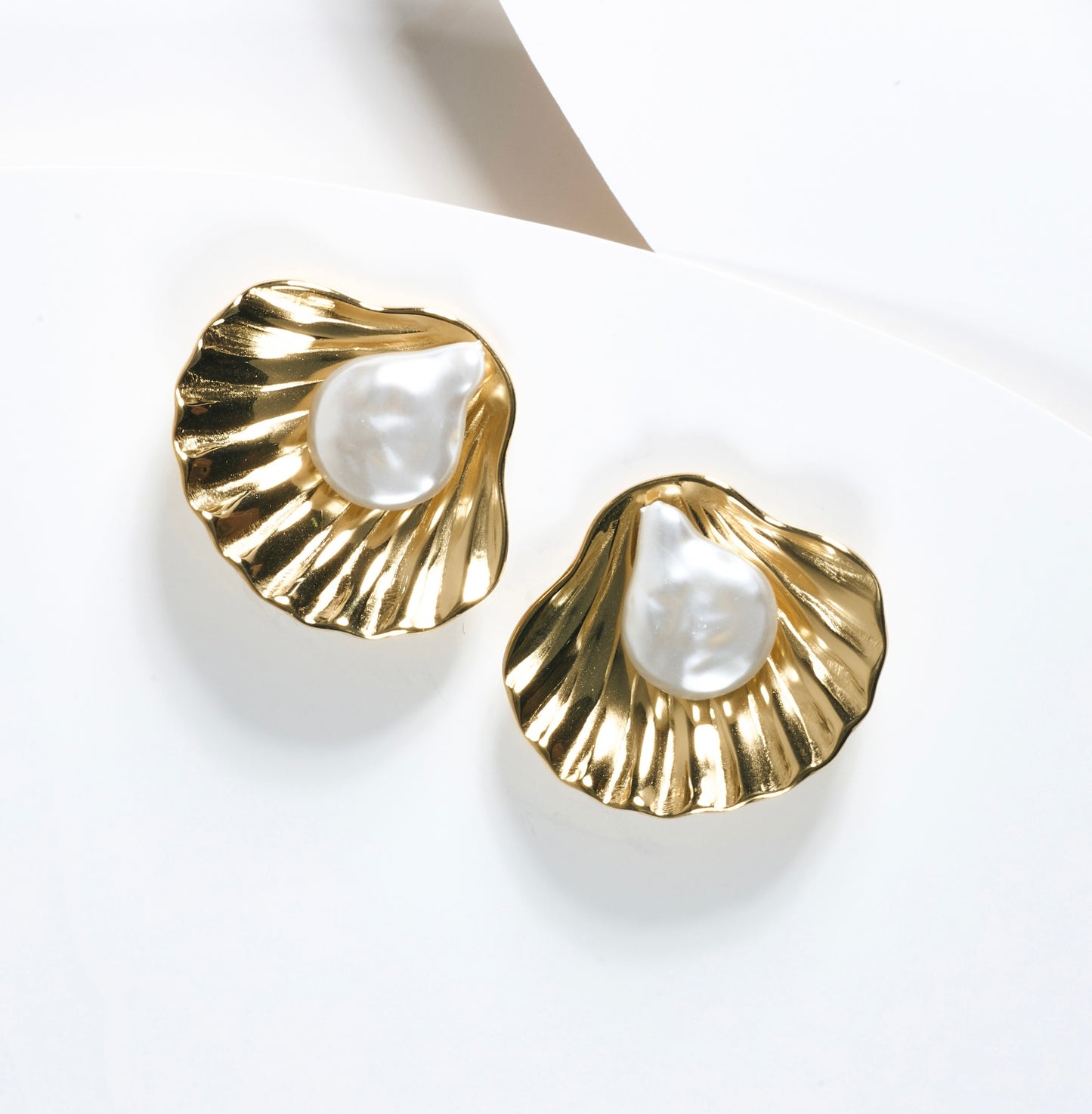 Aretes de concha